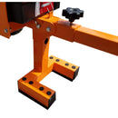 PowerKing (4") 9.5HP Kohler Tow-Behind Wood Chipper Shredder w/ Free Wheel Base Extension & 2 Blades - PK0903