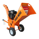 PowerKing (4") 9.5HP Kohler Tow-Behind Wood Chipper Shredder w/ Free Wheel Base Extension & 2 Blades - PK0903 PK0903