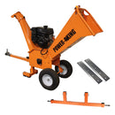 PowerKing 5" Chipper w/ Free Wheel Base Extension & 2 Blades - PK0915 PK0915