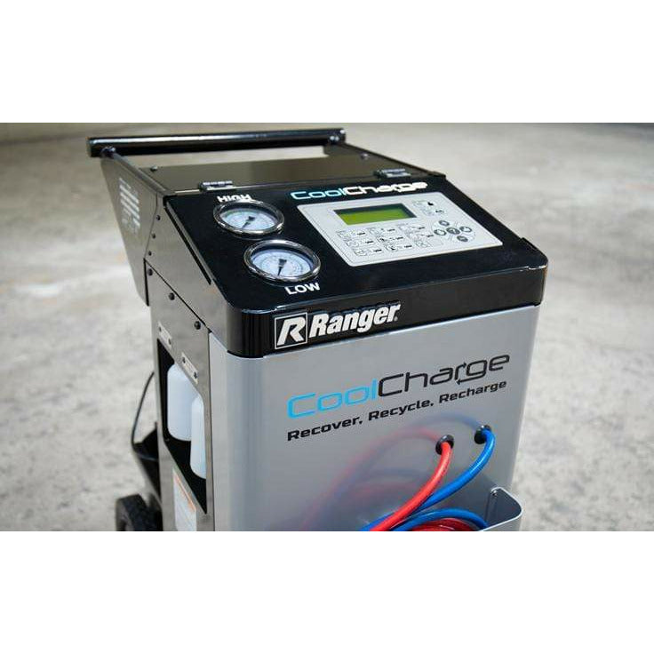 Ranger CoolCharge AC-134A R-134A Auto Recovery Recycling and Recharging Machine Automatic Meets UL 1963 and SAE J2788 Includes Vacuum Pump -  5150025