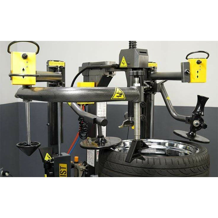 Ranger R80EX Tilt Back Tire Changer Dual-Tower Assist 34" Clamping Capacity Gray-Yellow - 5140139