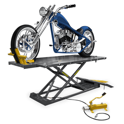 Ranger RML-1500XL Motorcycle Lift Platform With Front Wheel Vise Deluxe Extended - 5150605