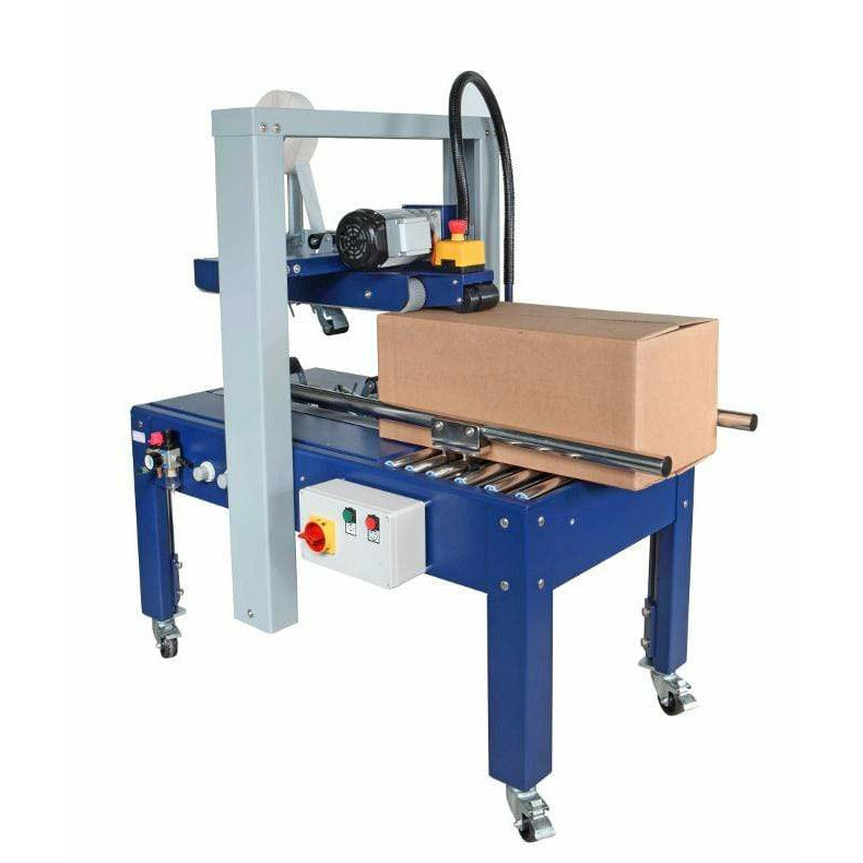 Robopac Semi-Automatic Box Taper Machine, Random Size Boxes - Robotape