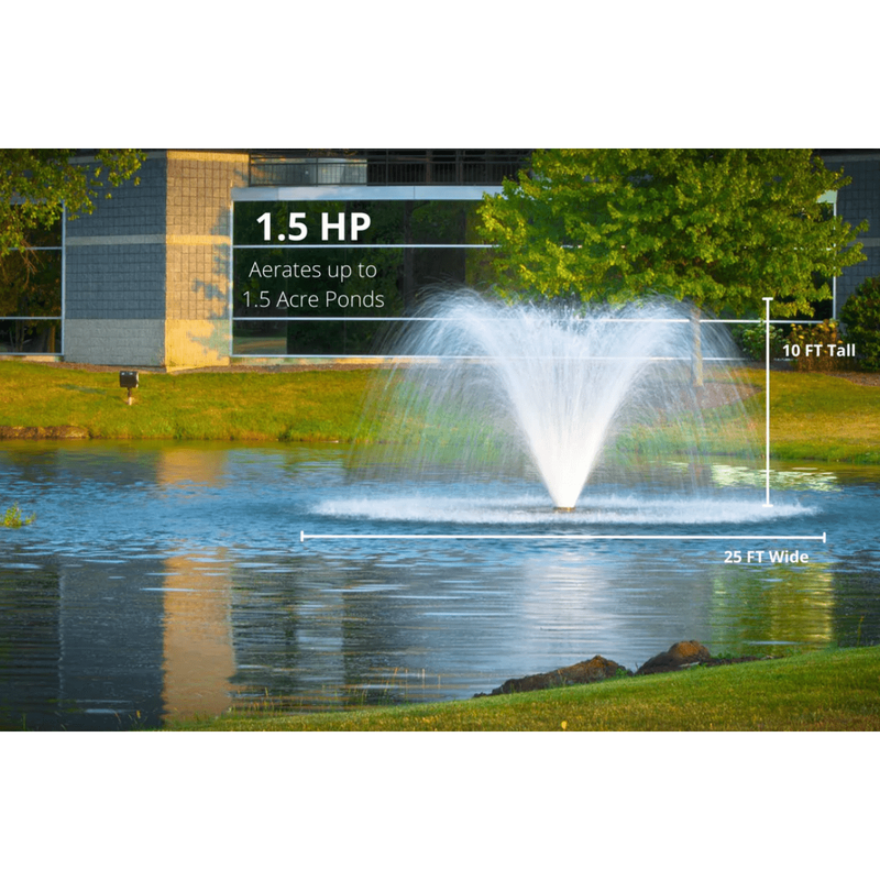 Scott Aerator DA-20 Display Pond Aerator, 1/3HP-3HP