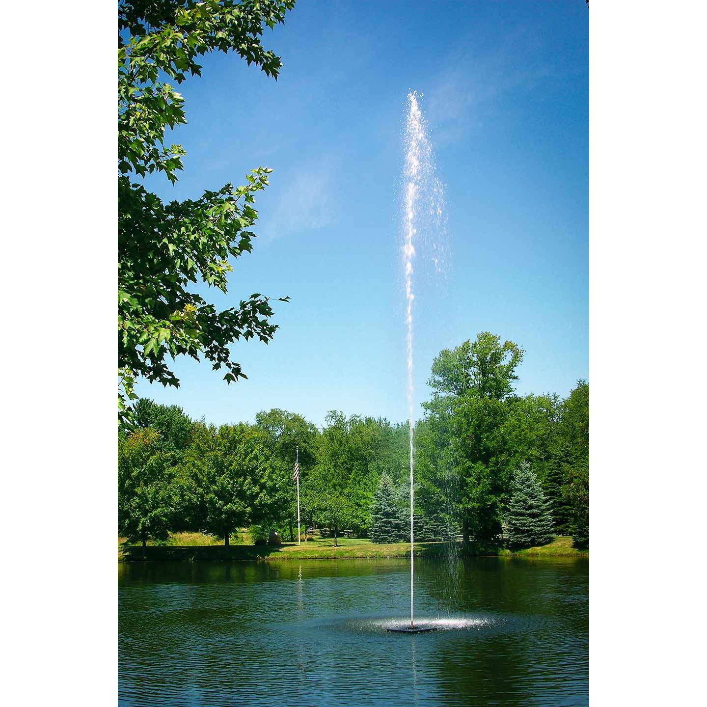 Scott Aerator Jet Stream Fountain For Medium, Residential Ponds