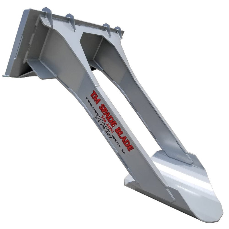 TM Manufacturing Skid Steer Spade Blade Attachment