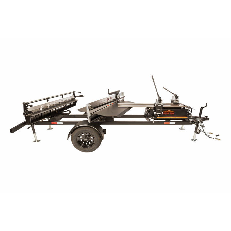 Swenson Shear All-In-One Towable Metal Roofing Standing Seam Tool Trailer Snaptable Pro SnapTable PRO