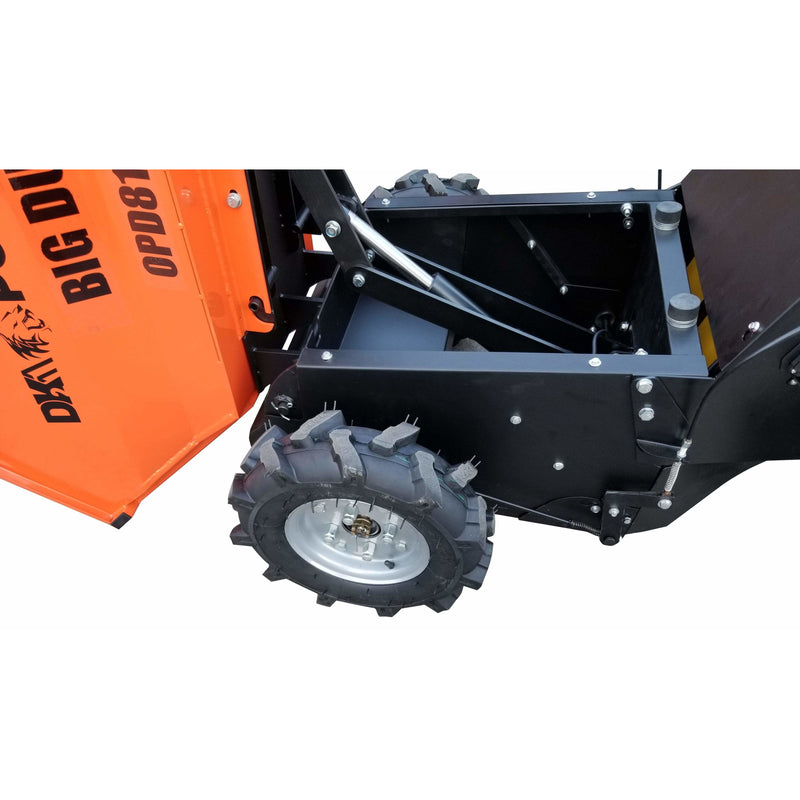 The Dk2 Power All-terrain Electric Powered Dump Cart Moves 1100 Lbs And Includes 2 Quick-change Buckets - OPD811