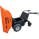 The Dk2 Power All-terrain Electric Powered Dump Cart Moves 1100 Lbs And Includes 2 Quick-change Buckets - OPD811 OPD811