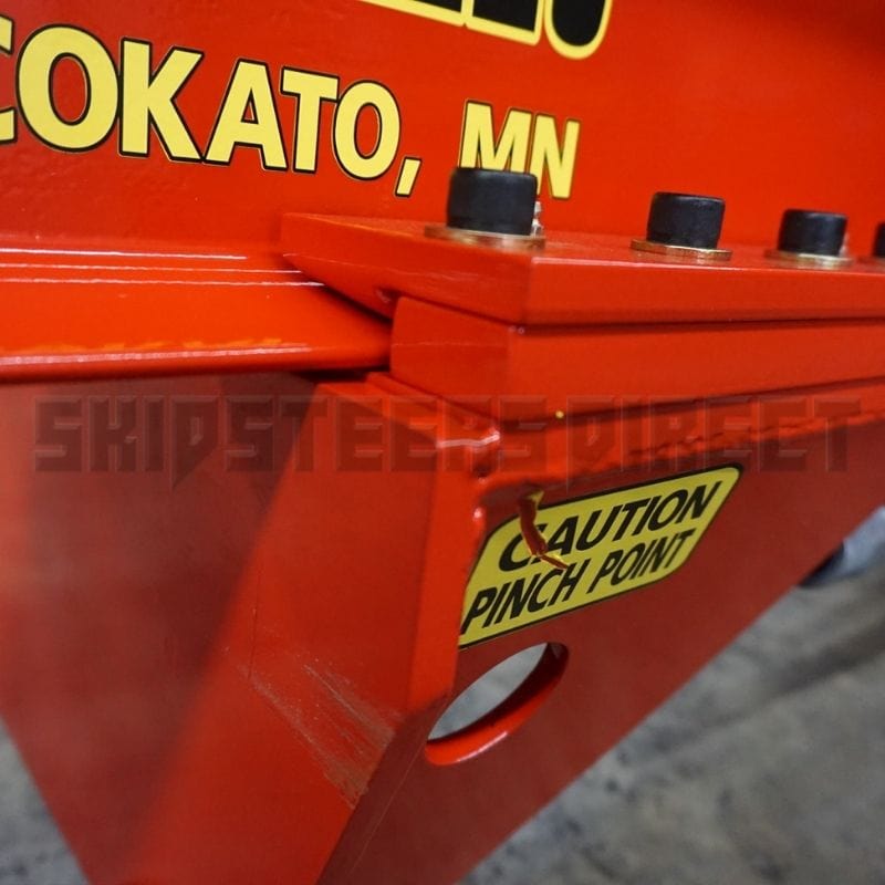 TM Manufacturing Pro Skid Steer Log Splitter Attachment